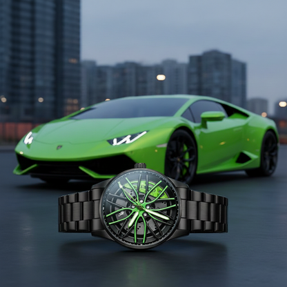 Men's Fashion Hollowed-out Luminous Waterproof Quartz Watch